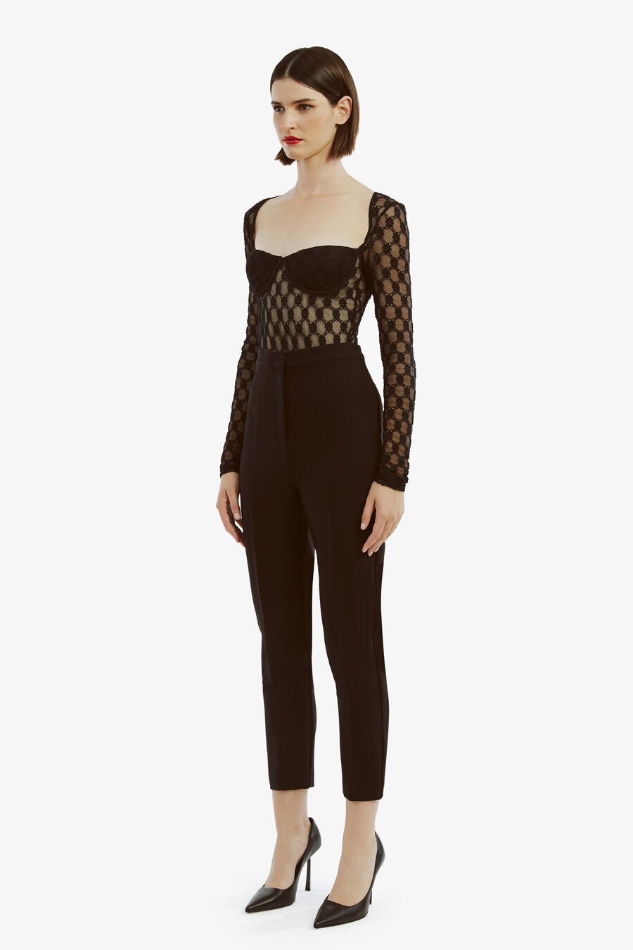 TAILORED PANT in colour BLACK